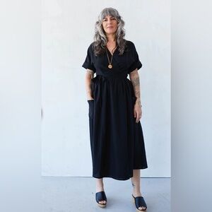Curator SF Ansilee 100% Cotton Wrap Dress